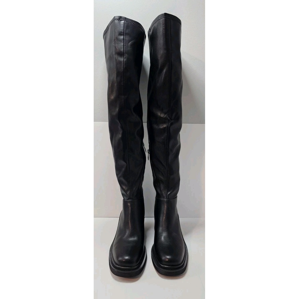Franco Sarto Kelly Over-The-Knee Boot In Black New Size 7